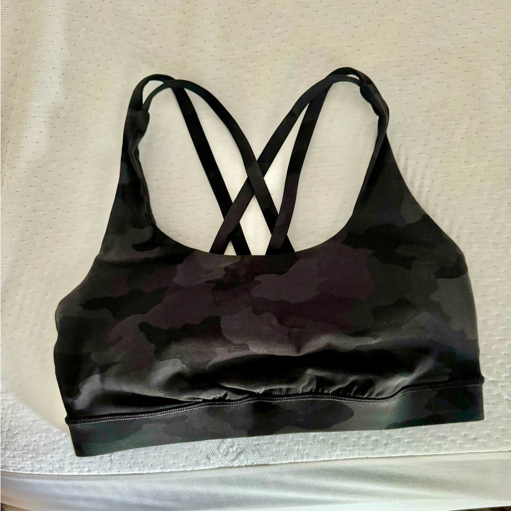 Lululemon Women's Camo Sports Bra